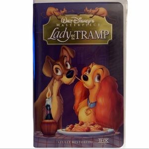 Disney Lady and The Tramp VHS Tape